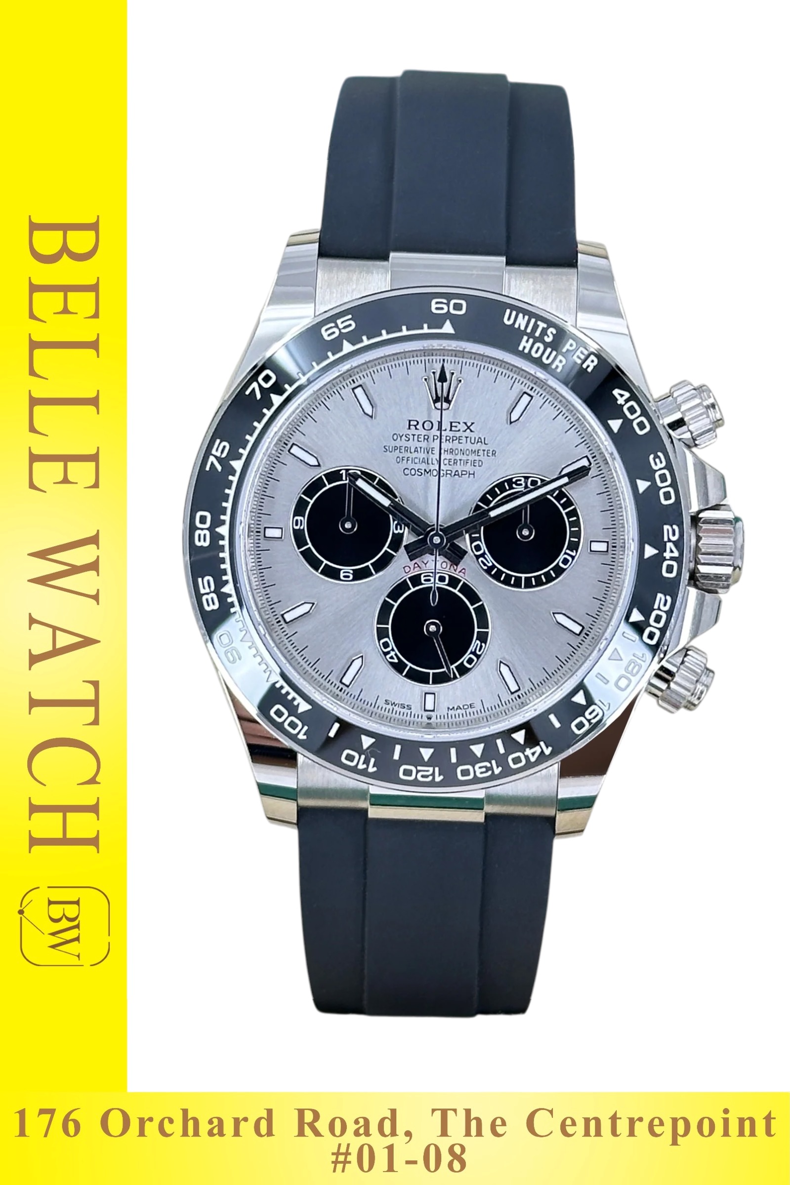 Preowned 2016 Rolex 116589SACI Daytona Cosmograph White Gold
